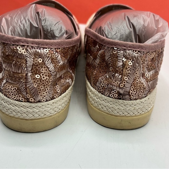 Bluegenex Sequin Rose Gold Loafers - Picture 5 of 6